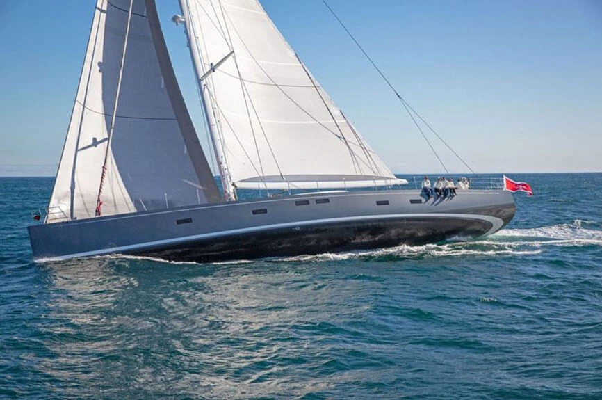 Velas super yate de Ullman Sails